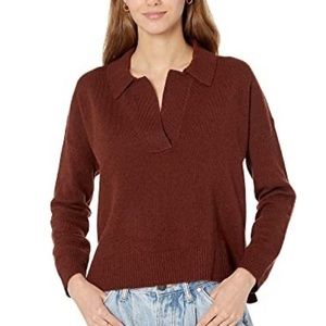 Madewell Davie Polo Sweater - M